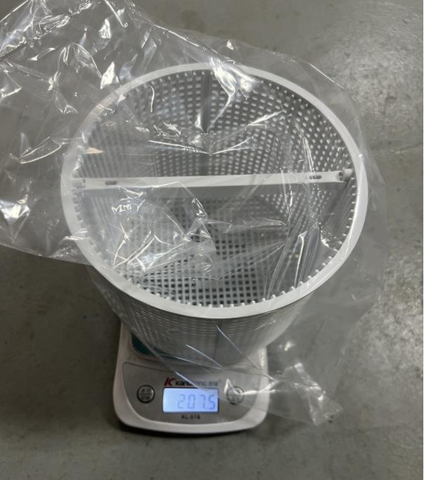 skimmer basket for pool weight
